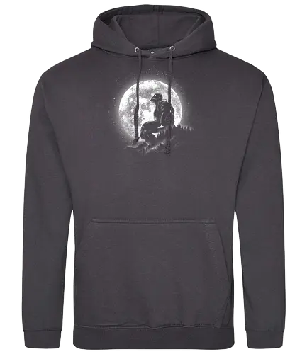 Moonlight Iron - iron, giant, moon - Standard Hoodie