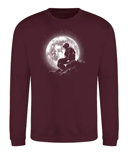 Moonlight Iron - iron, giant, moon - Sweatshirt