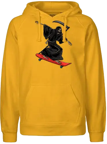 Soul Skate - tod, skateboard, skaten, dth, rper - Fairtrade Hoodie