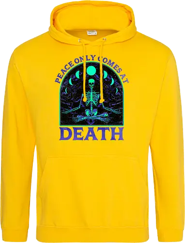 Peace comes only at death