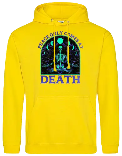 Peace comes only at death