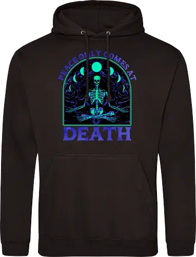 Peace comes only at death