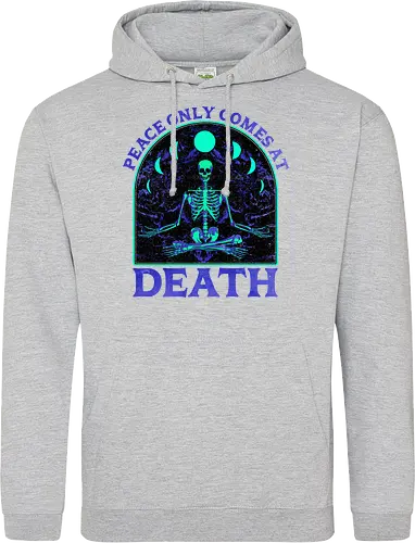 Peace comes only at death
