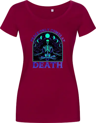 Peace comes only at death
