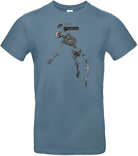 I'm falling apart - skelett, skeleton, fall - Standard T-Shirt