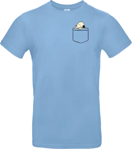 Pocket dog - dog, cute - Standard T-Shirt