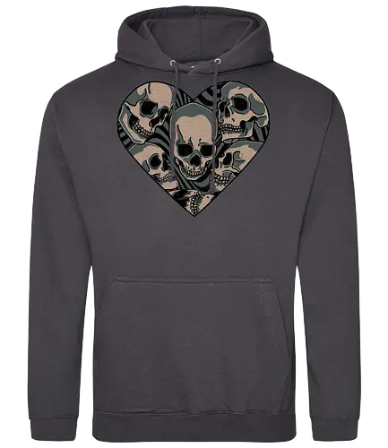 Anatomical Love - herz, skull, schädel, hrt - Standard Hoodie
