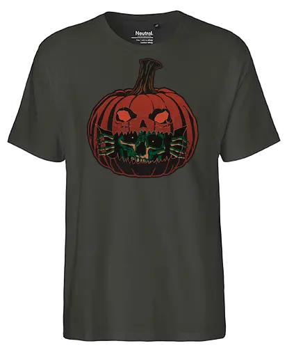 Pumpkin Surprise - kürbis, scary, dth - Fairtrade T-Shirt