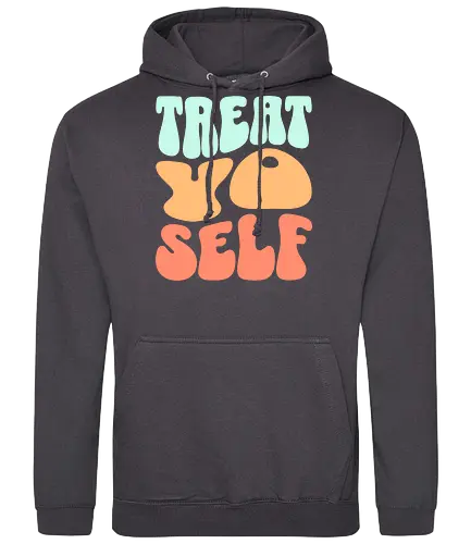 Treat yo self - present, geschenk, Treat - Standard Hoodie