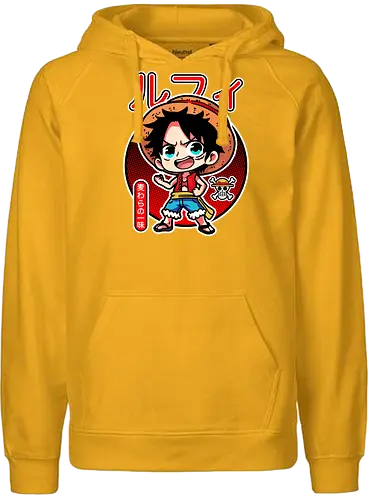 Little King - piece, pirate, anime, manga - Fairtrade Hoodie