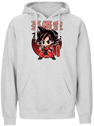 Little Monkey - dragon, ball, anime, manga - Fairtrade Hoodie