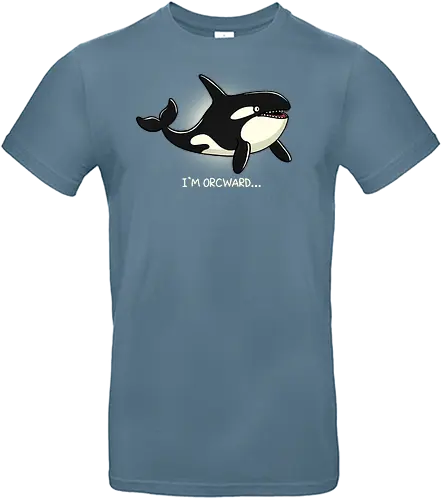 I'm Orcward Whale - orca, awkward, silly - Standard T-Shirt