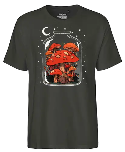 Vase of life - mushroom, pilz - Fairtrade T-Shirt