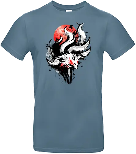 Kitsune - kitsune, fox, fuchs, traditional - Standard T-Shirt