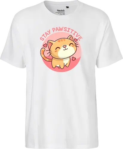 Stay pawsitive cat