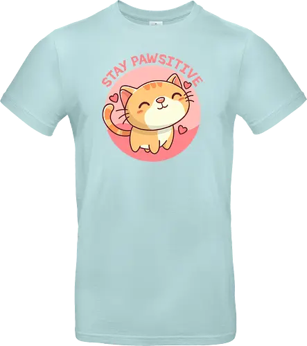 Stay pawsitive cat