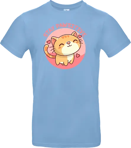 Stay pawsitive cat