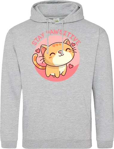 Stay pawsitive cat