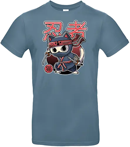Ninja Neko - ninja, cat, katze - Standard T-Shirt
