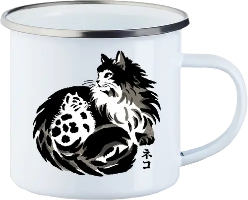 Sumi-e Cats