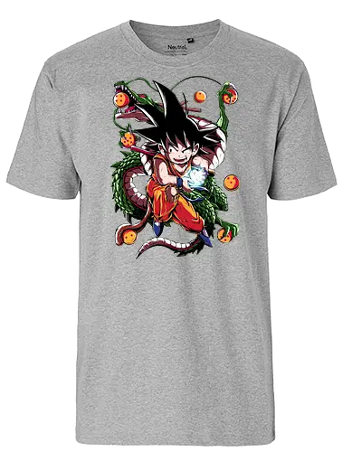 Monkey Boy - dragon, ball, goku, anime, manga - Fairtrade T-Shirt