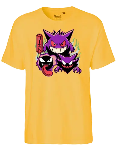Haunting Terror - pocket, monster, ghost, geist - Fairtrade T-Shirt
