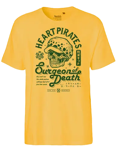 Surgeon of Death - anime, manga, pirat - Fairtrade T-Shirt