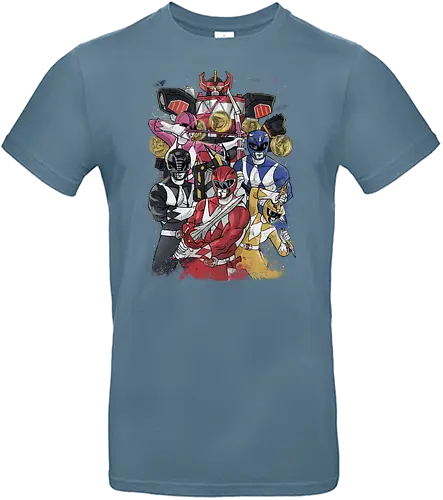 Galactic Warriors - warrior, ranger, power, hero, tokusatsu - Standard T-Shirt