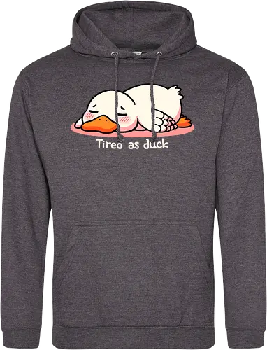 Tired as duck