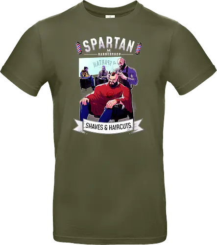 barber shop - spartaner, god, war, kratos - Standard T-Shirt