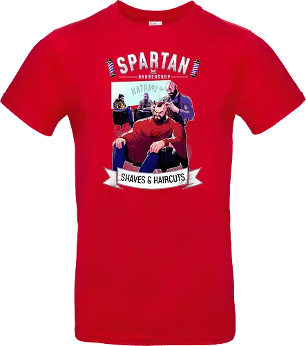 barber shop - spartaner, god, war, kratos - Standard T-Shirt