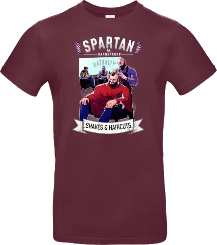 barber shop - spartaner, god, war, kratos - Standard T-Shirt
