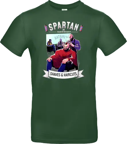 barber shop - spartaner, god, war, kratos - Standard T-Shirt