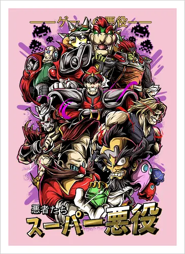Villains Nostalgic Games