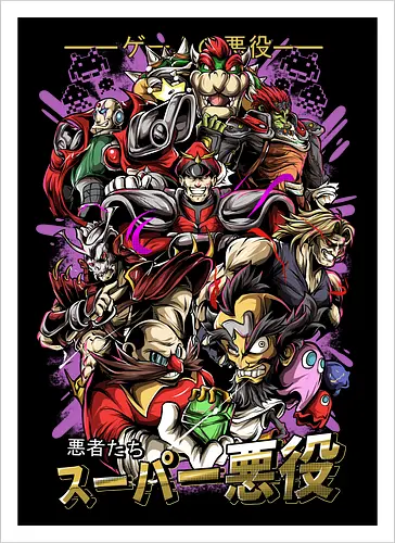 Villains Nostalgic Games