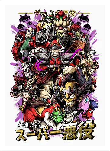 Villains Nostalgic Games