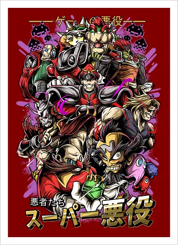 Villains Nostalgic Games