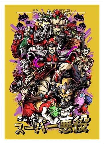 Villains Nostalgic Games