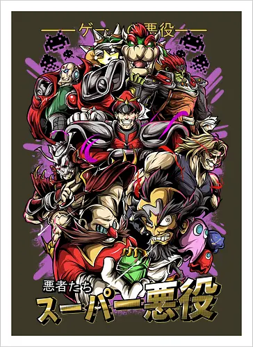 Villains Nostalgic Games