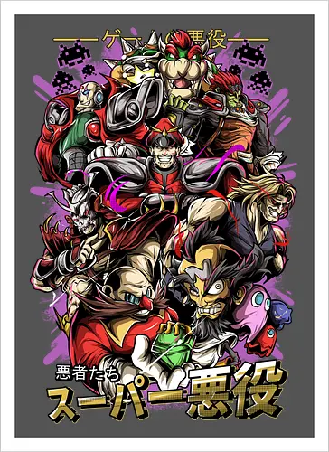 Villains Nostalgic Games