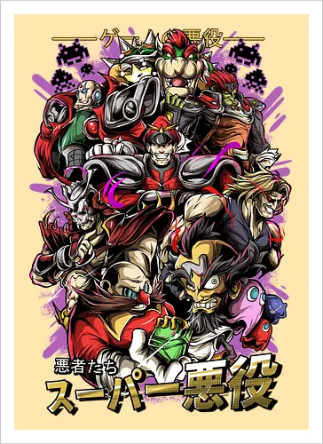 Villains Nostalgic Games
