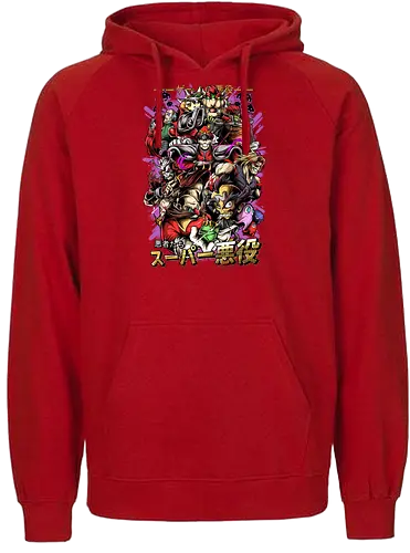 Villains Nostalgic Games - evil, villain, nostalgia, gaming, retrogames - Fairtrade Hoodie