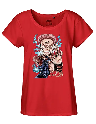 Inner Demon - jjk, jujutsu, demon, anime, manga - Fairtrade Girl Shirt