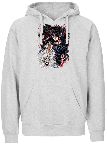 Demon Wolves - jjk, jujutsu, anime, manga - Fairtrade Hoodie
