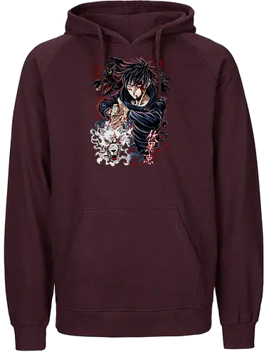 Demon Wolves - jjk, jujutsu, anime, manga - Fairtrade Hoodie
