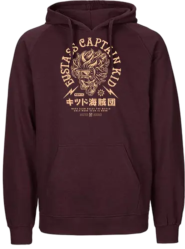 Kid Pirates - pirate, piece, anime, manga - Fairtrade Hoodie