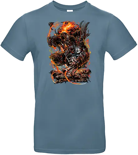 Demon Fights - balrog, elvish - Standard T-Shirt