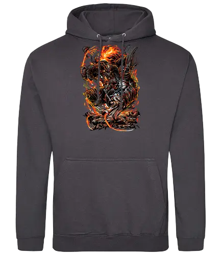 Demon Fights - balrog, elvish - Standard Hoodie