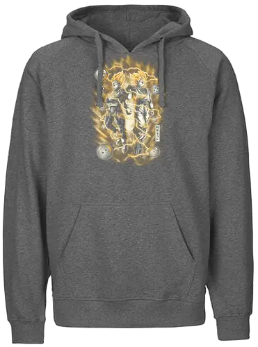 Saiyan Pride - dragon, ball, anime, manga - Fairtrade Hoodie