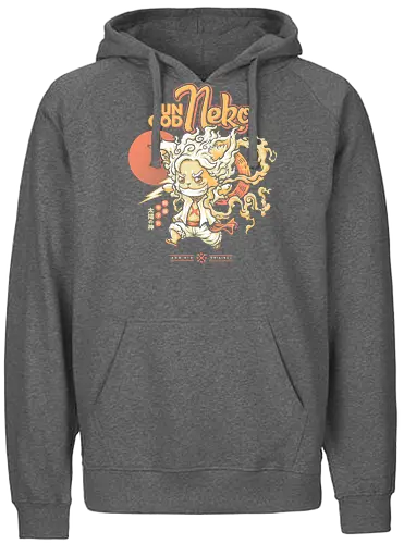 Sun God Neko - pirate, anime, manga, gr - Fairtrade Hoodie